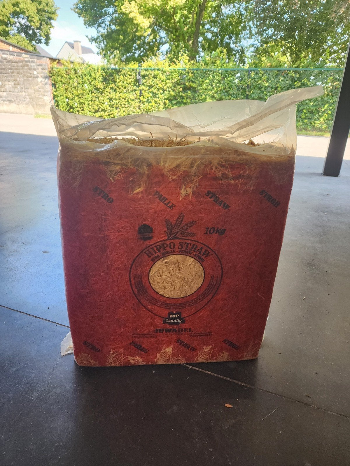 10kg stro, gratis, Ophalen