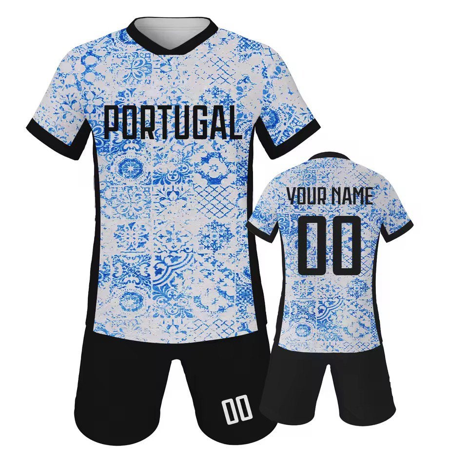 Custom Portugal Set met Naam – Tegel Design, Enlèvement, Comme neuf, Set