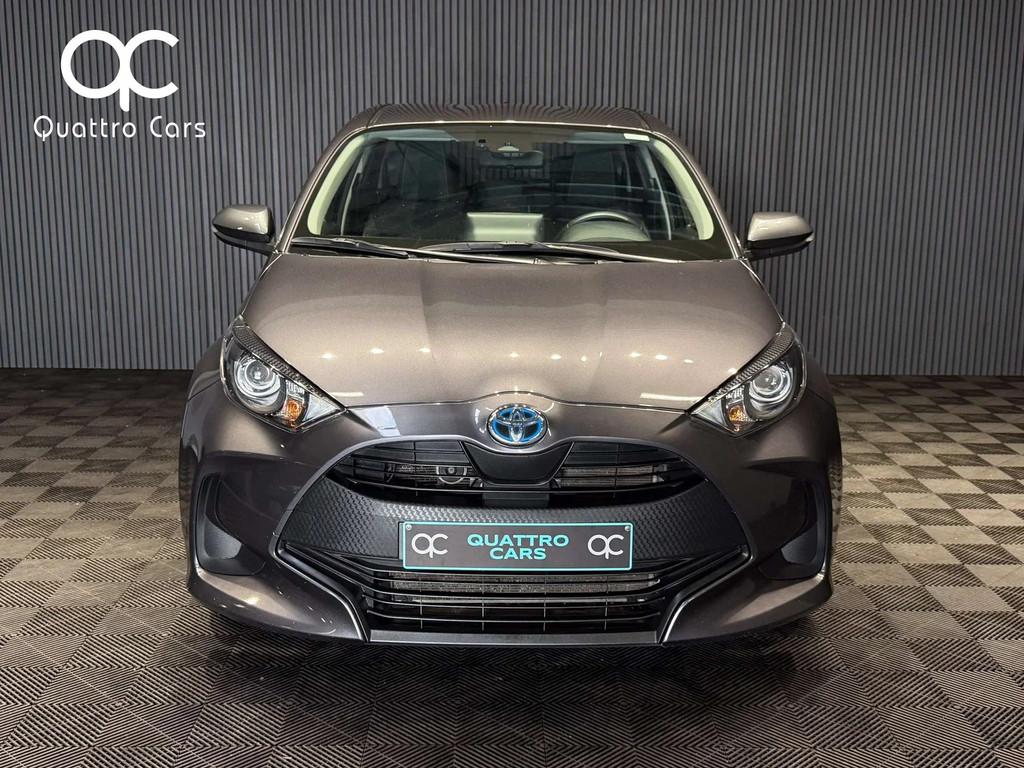 Toyota Yaris 1.5 Hybrid - Boite auto - 1ere Main - Camera -, Autos, Argent ou Gris, Achat, Entreprise, Noir