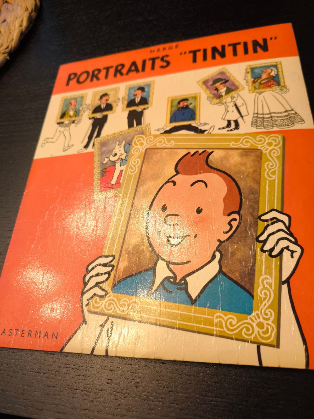 portfolio Hervé tintin 1966, Enlèvement, Tintin