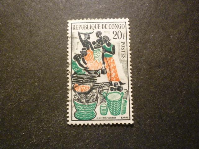 Congo (Brazzaville) 1962 Mi 19(o) Gestempeld/Oblitéré, Verzenden