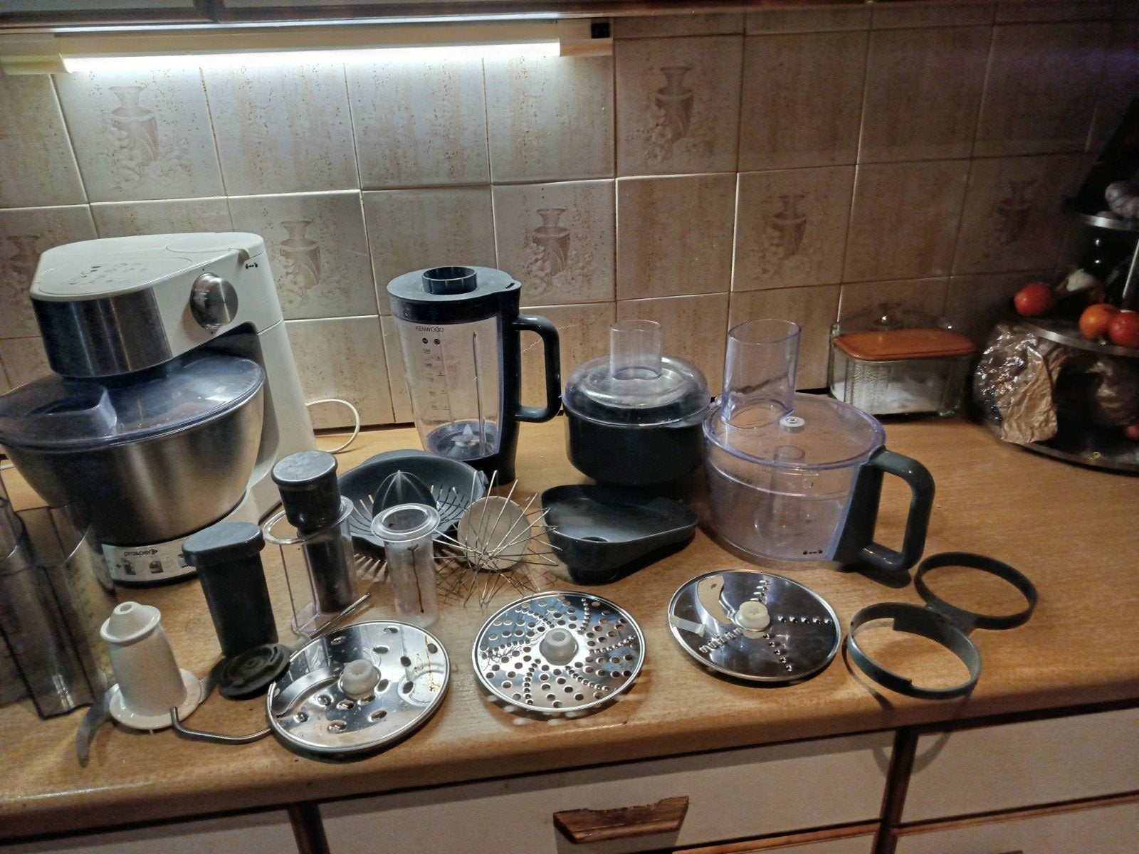 kenwood Prospero keukenrobot. VANDAAG €60!, Elektronische apparatuur, 4 liter of meer, Gebruikt, 3 snelheden of meer, Ophalen of Verzenden