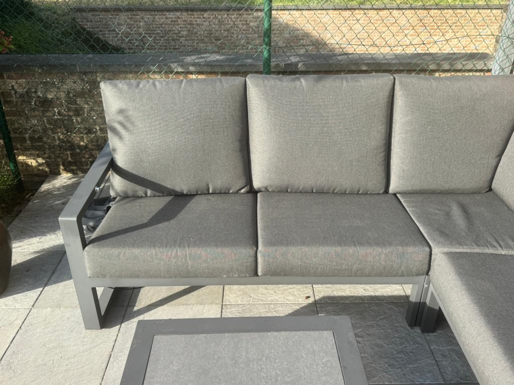 Taste by 4SO Lounge Set with Table – Excellent Condition, Tuin en Terras, Ophalen, Zo goed als nieuw, Aluminium