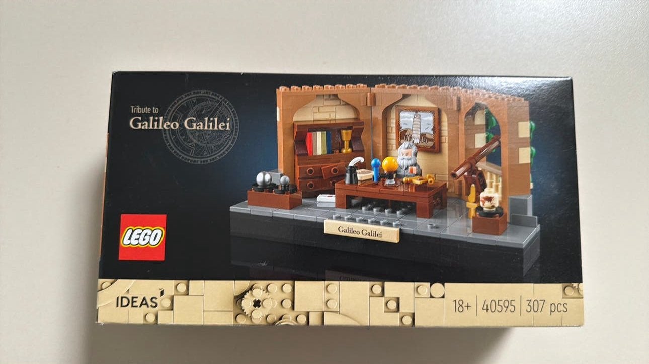 Lego Ideas - 40595 - Tribute to Galileo Galilei, Ophalen of Verzenden, Nieuw, Lego, Ideas