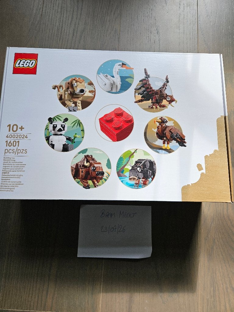 Lego 4002024 employeeset National Animal, Kinderen en Baby's, Speelgoed | Duplo en Lego, Lego, Nieuw, Ophalen of Verzenden, Complete set