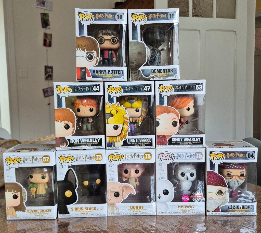 10 Funko Pop - Harry Potter, Ophalen of Verzenden, Zo goed als nieuw, Actiefiguurtje