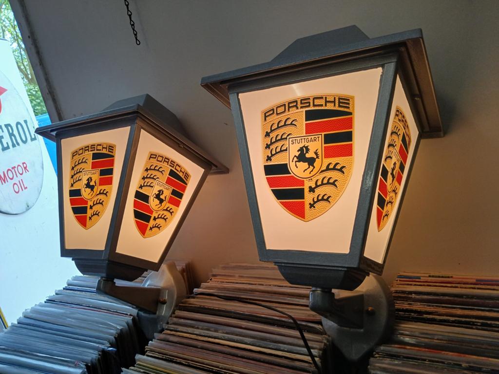 Porsche buitenlantaarn .Buitenverlichting porsche 911, 964, Ophalen of Verzenden