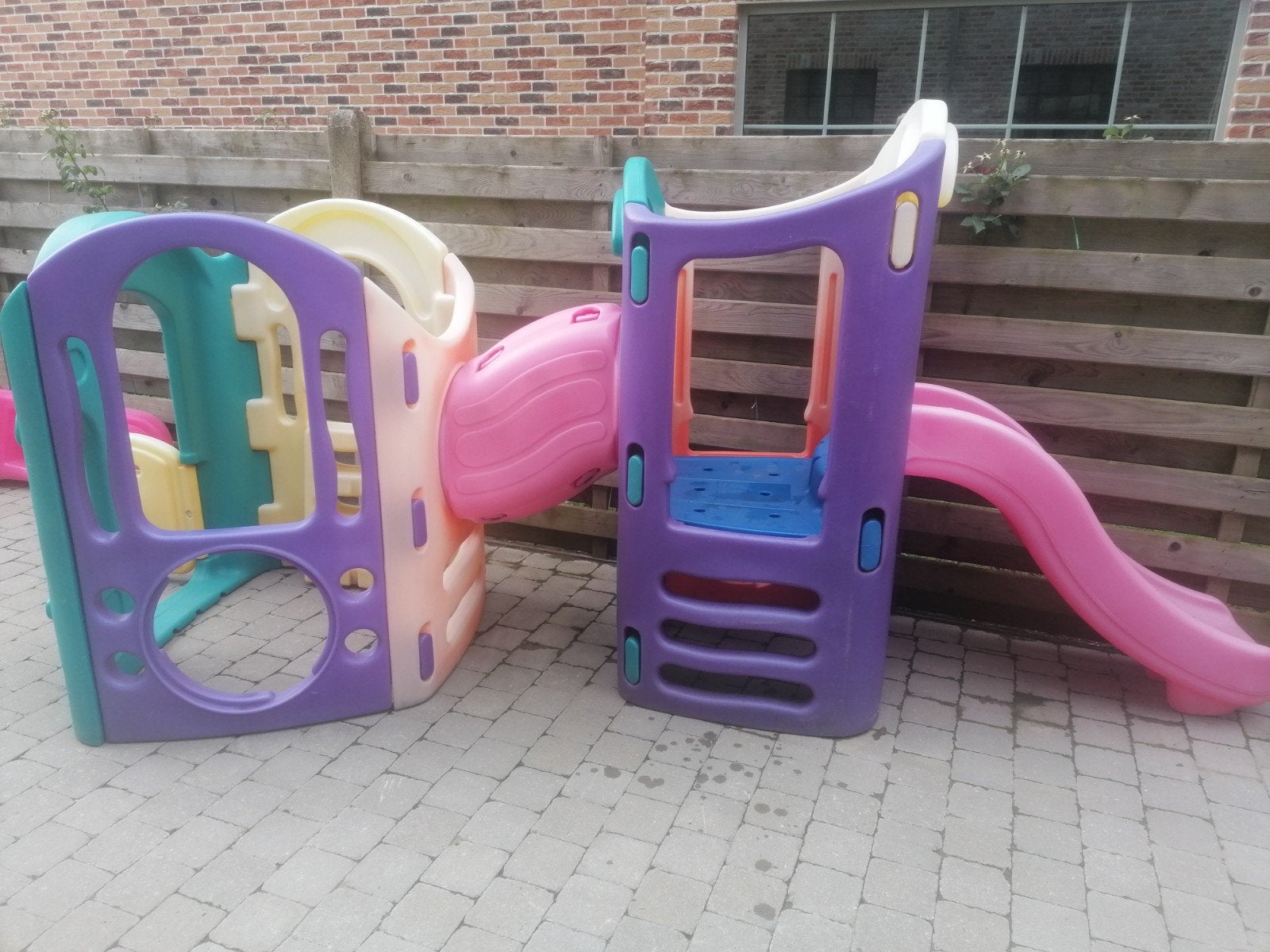 speelhuis met 2 glijbanen, Kinderen en Baby's, Ophalen
