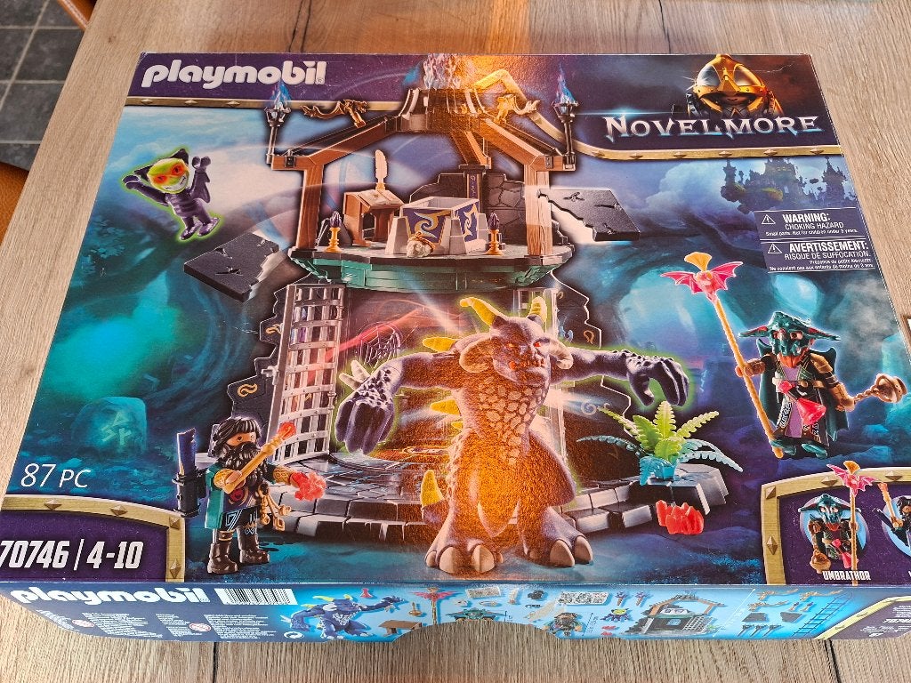 Playmobil Novelmore 70746 Violet Vale Demonenportaal, Kinderen en Baby's, Speelgoed | Playmobil, Ophalen, Gebruikt, Complete set