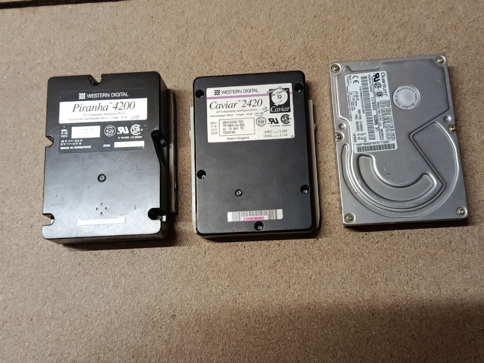 HDD ata 212 Mb of 425 MB of 642 Mb, Ophalen, Intern, Gebruikt, HDD