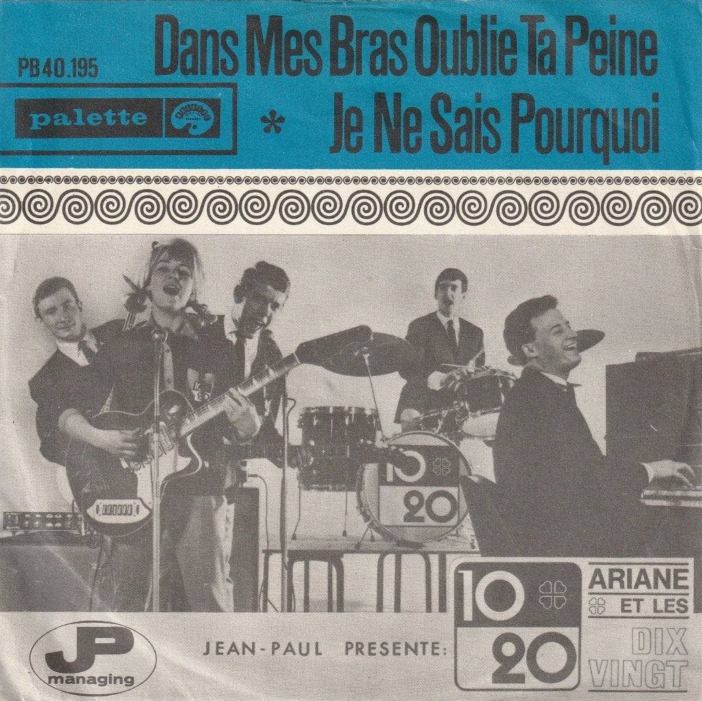 Ariane et les 10/20 - Dans mes bras oublie ta peine, Zo goed als nieuw, Pop, Overige typen, Fotohoes