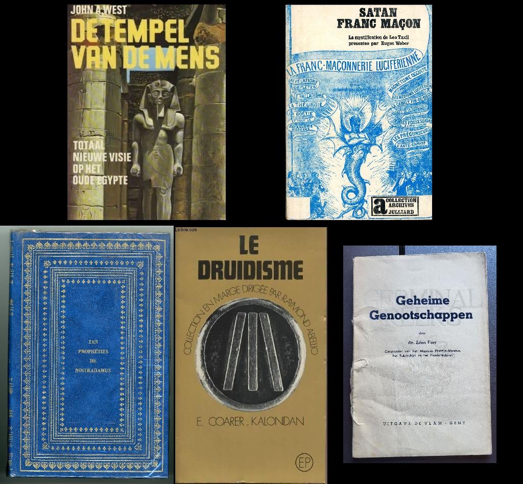 esoterie 5 boeken, Enlèvement ou Envoi, Comme neuf