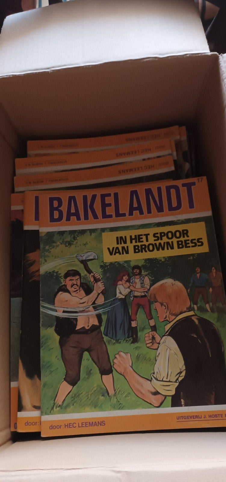 Strips Bakelandt, Ophalen
