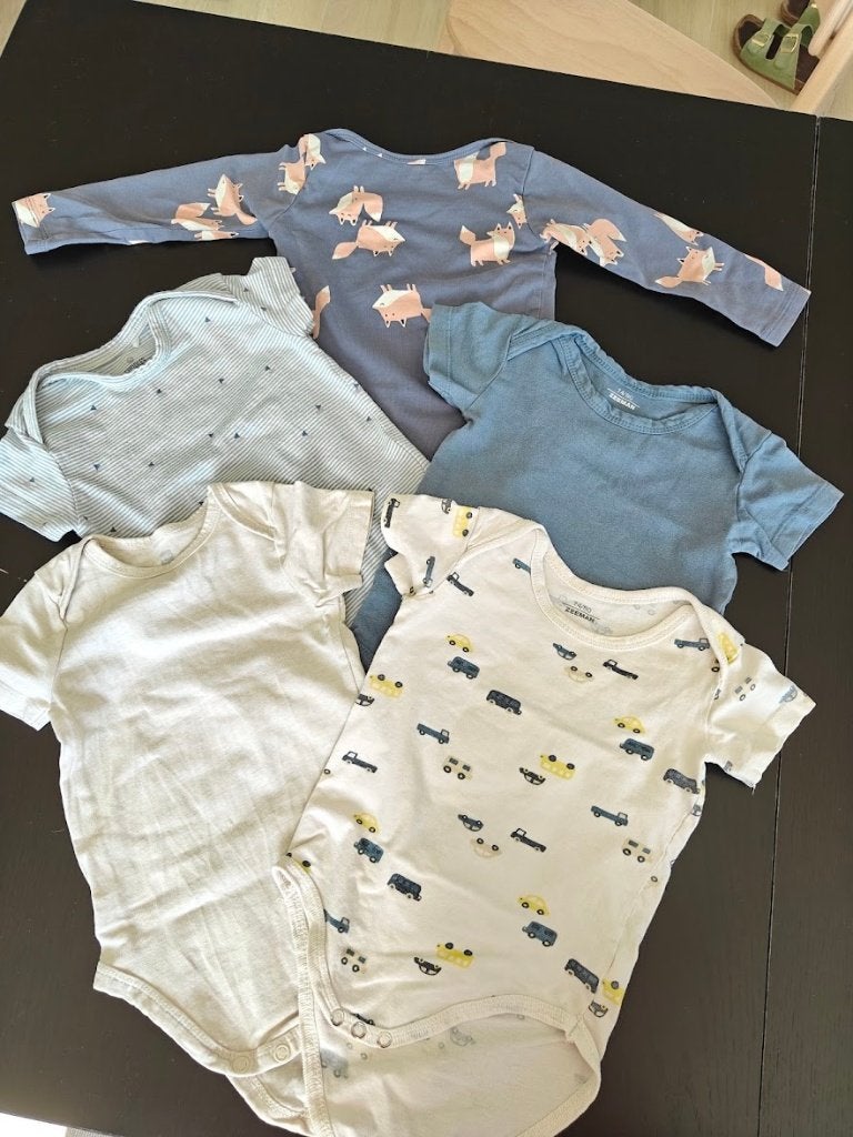 66 stuks Baby jongenskledij m62-86, Ophalen, Gebruikt, Maat 68