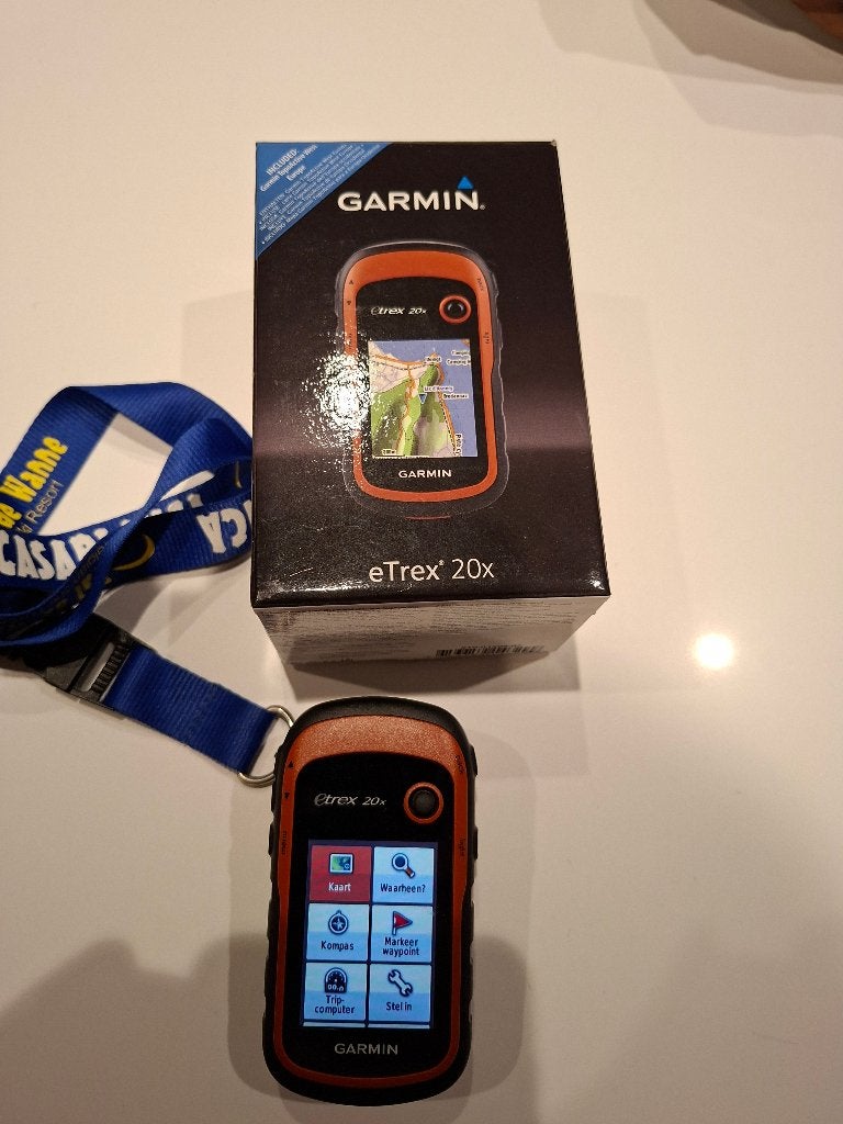 Garmin eTrex 20x, Ophalen, Zo goed als nieuw, Navigatie of Gps