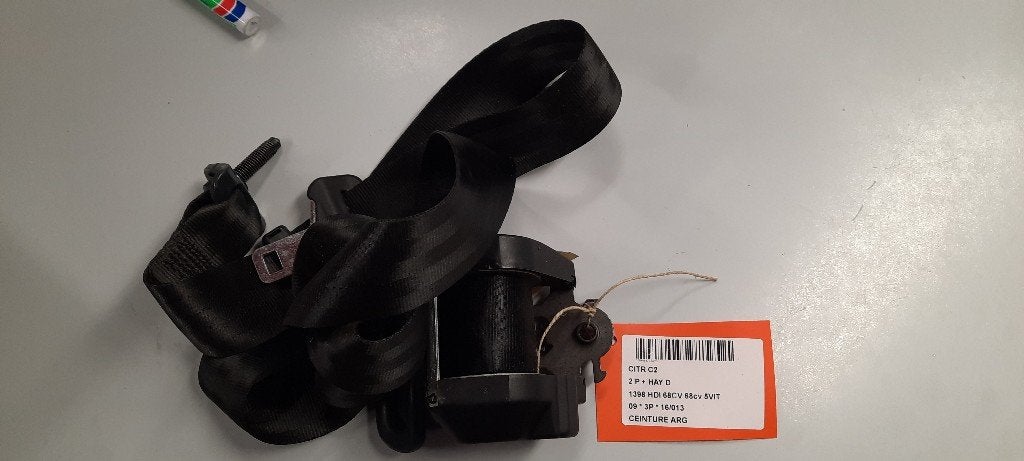 CEINTURE DE SECURITE ARRIERE GAUCHE Citroën C2 (JM), Citroën, Mevr. I. Hauben, Utilisé, Rue de l'Espoir 34 34
4030  GRIVEGNÉE, BE