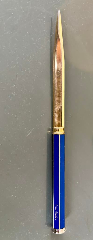 Briefopener Pierre Cardin - verguld, Collections, Enlèvement, Utilisé
