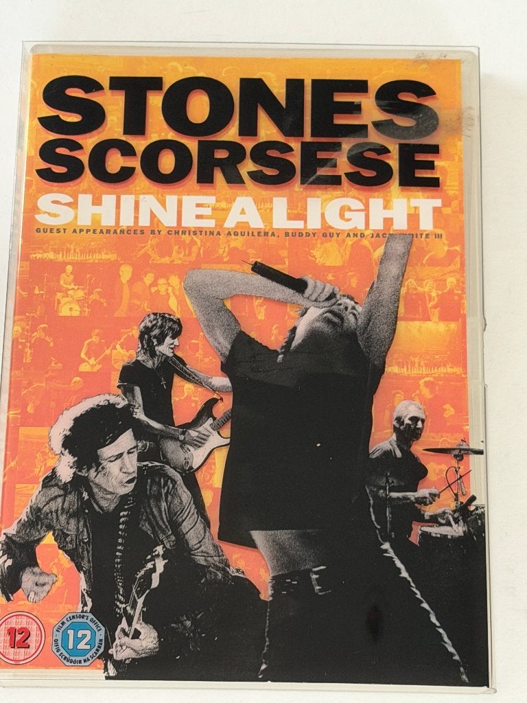 Rolling Stones / Scorsese – Shine A Light (DVD), Tous les âges, Enlèvement ou Envoi, Utilisé, Concert