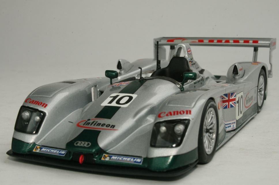 Minichamps 1/43 Audi R8 - Le Mans 2003, Ophalen of Verzenden, Nieuw, Auto, MiniChamps