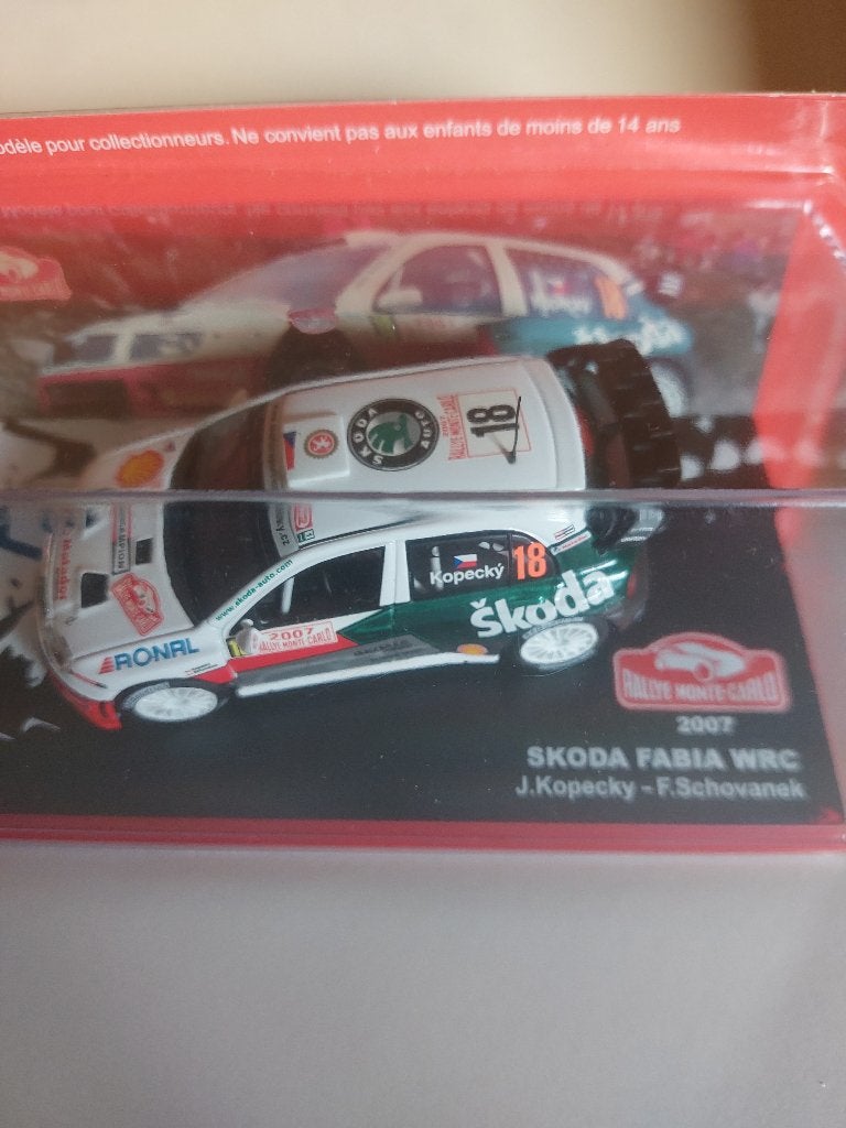 Skoda Fabia WRC Rallye Monte Carlo 2007, Envoi, Neuf, Voiture, Autres marques