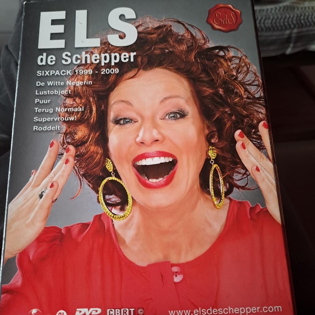 Els de schepper Sixpack 6dvd 13eu verzendkosten inbegrepen, Cd's en Dvd's, Alle leeftijden, Ophalen of Verzenden, Zo goed als nieuw