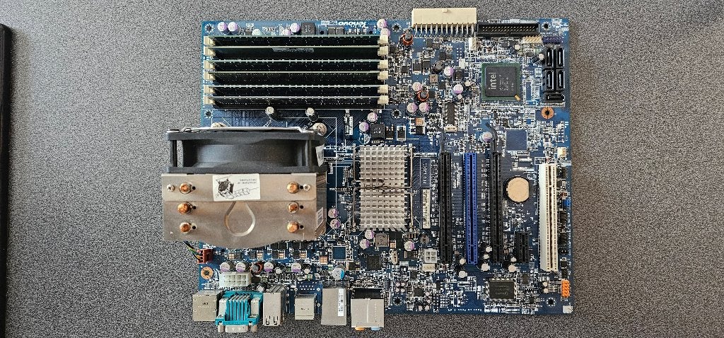 Moederbord met processor, Computers en Software, Ophalen, Gebruikt