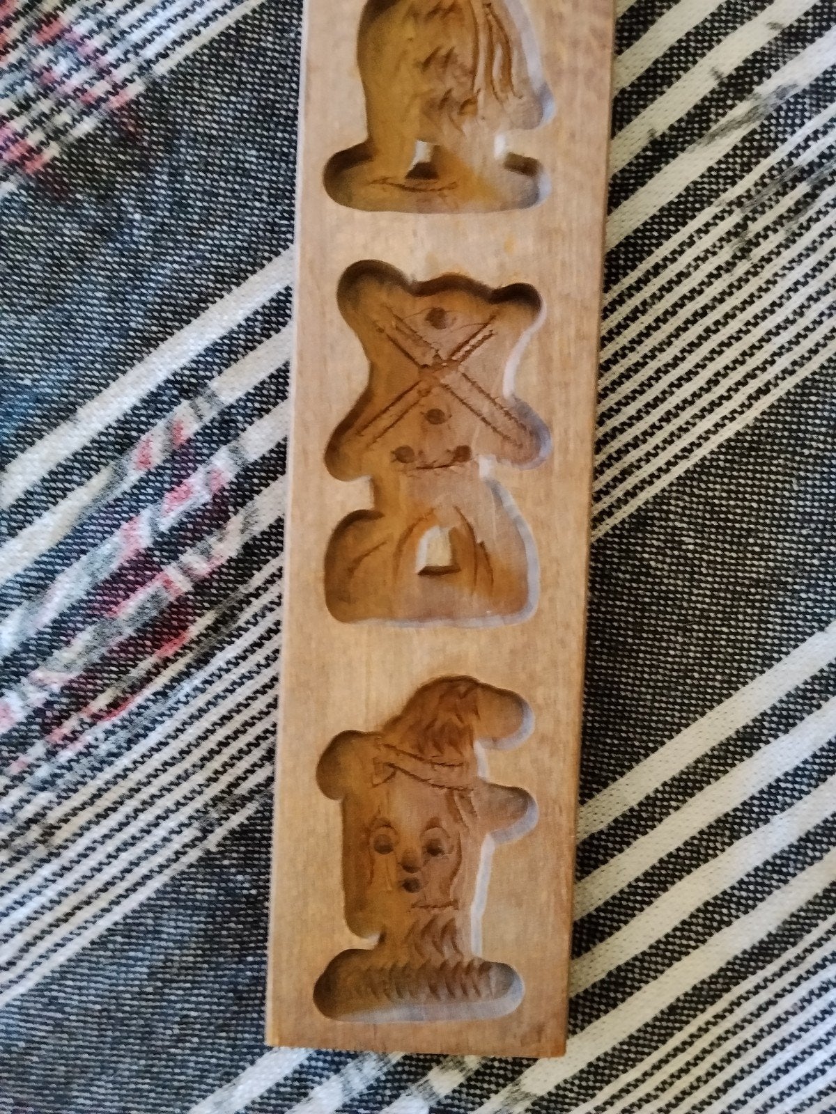 speculaasplank met 4 figuren, Antiek en Kunst, Ophalen
