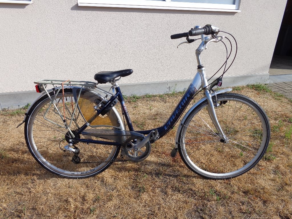 alu meisjesfiets L AVENIER  maat 46, L'Avenir, Velgrem, Zo goed als nieuw, Handrem