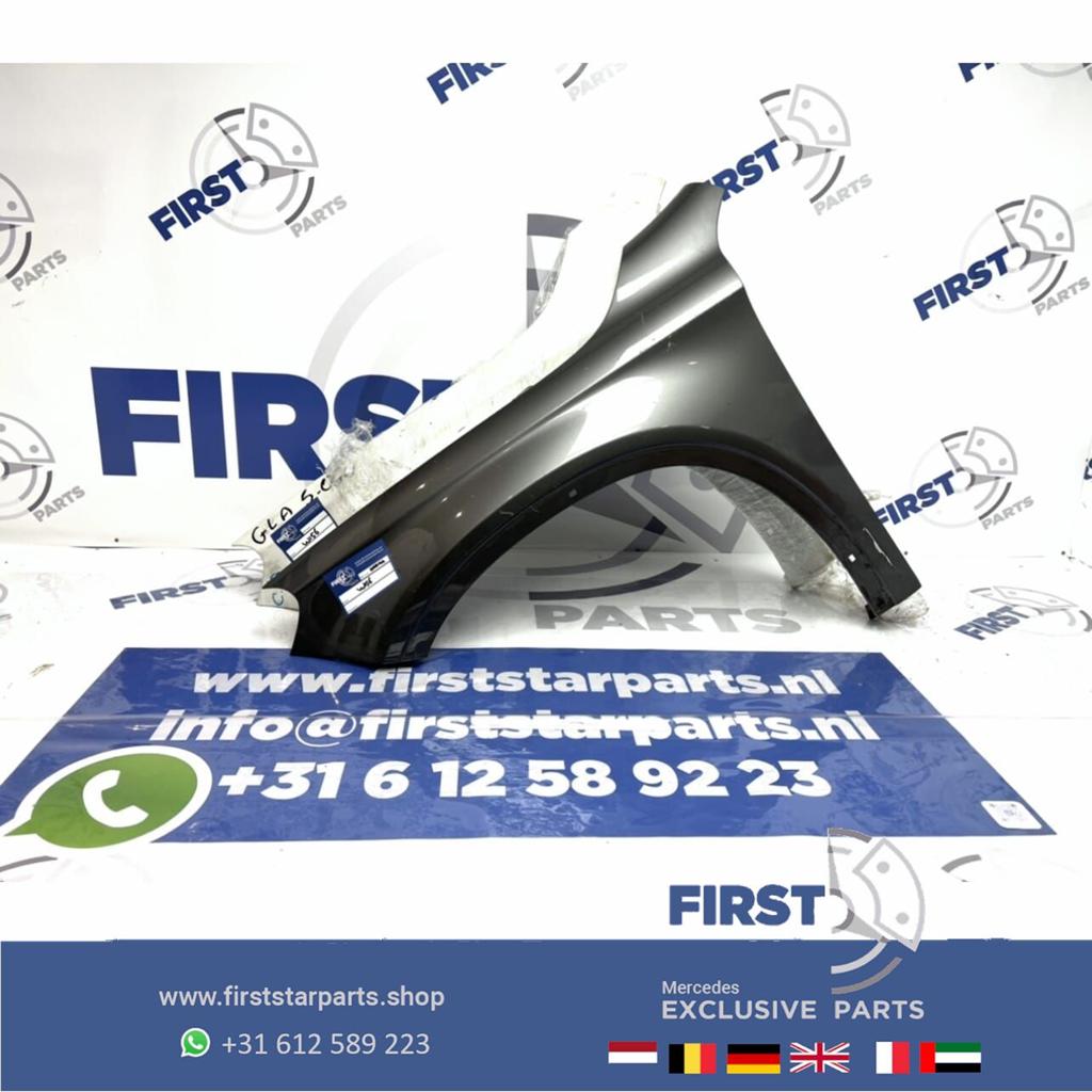 W156 X156 GLA ZIJSCHERM LINKS SPATBORD GRIJS LINKER SCHERM o, Garde-boue, Utilisé, -, Gauche