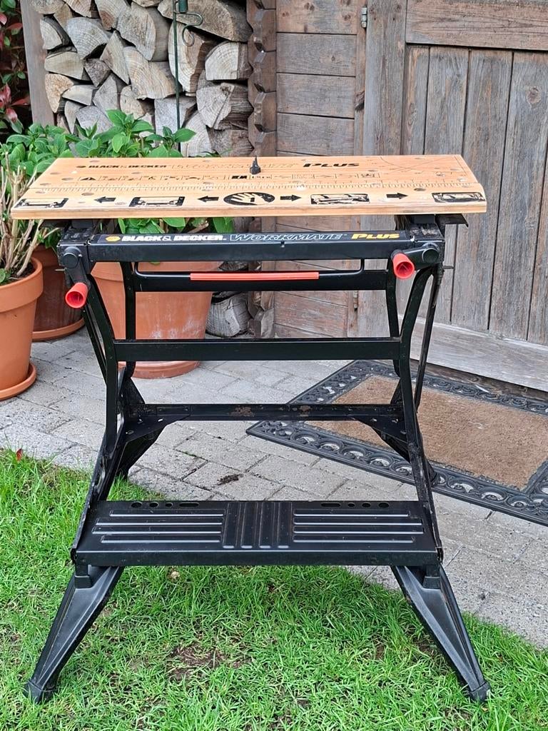 Workmate Plus Black&Decker., Ophalen, Zo goed als nieuw, Minder dan 70 cm, Bankschroef
