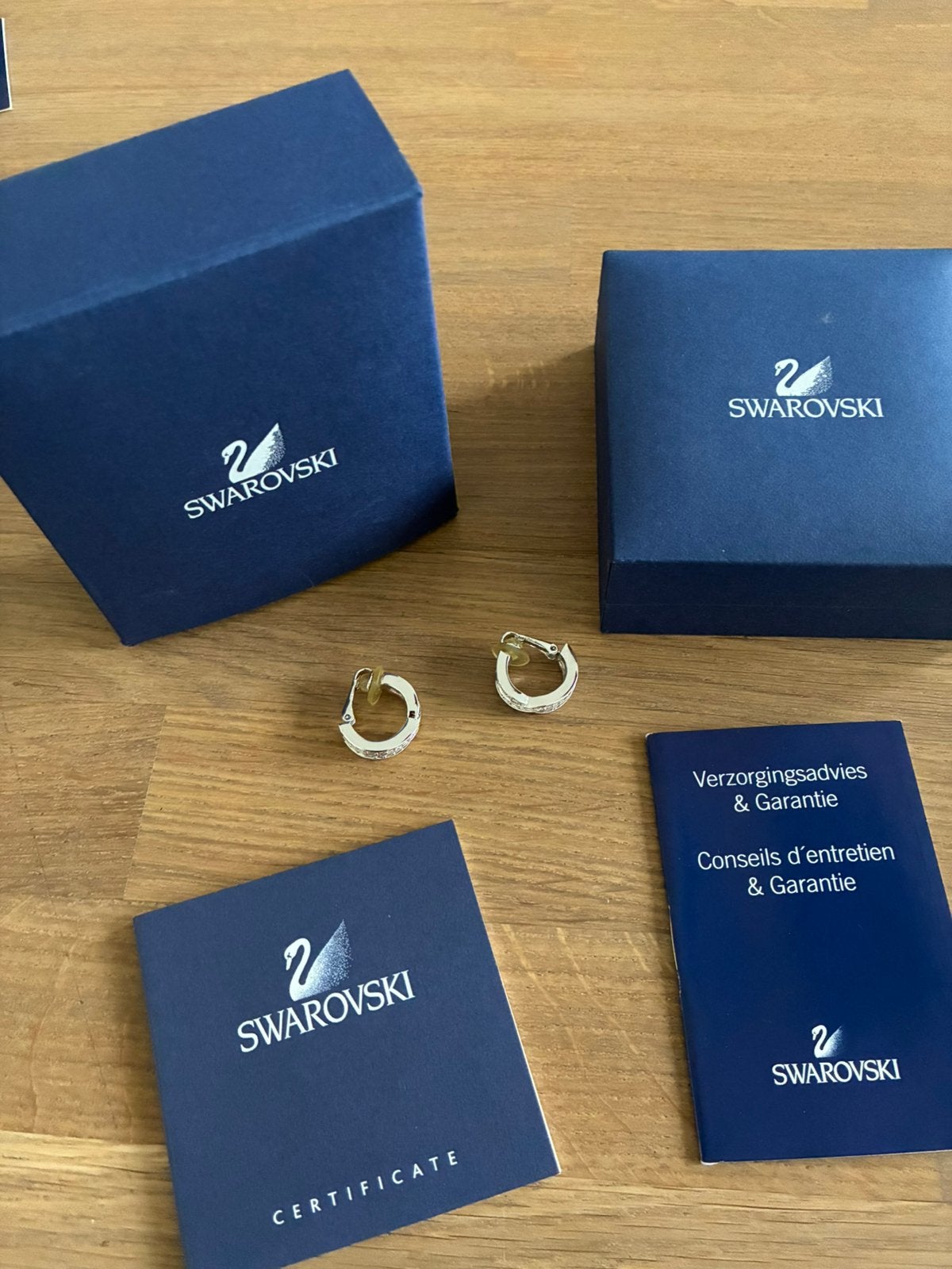 Swarovski oorclips, Collections, Enlèvement, Comme neuf
