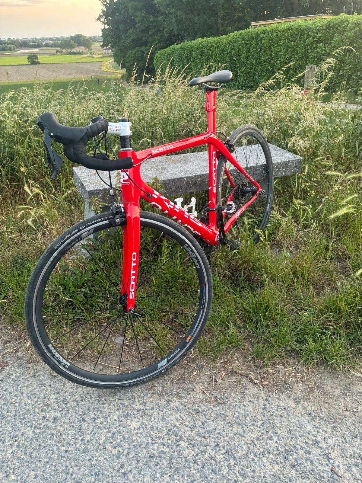 Koersfiets scatto, Fietsen en Brommers, Fietsen | Racefietsen, Ophalen, Zo goed als nieuw