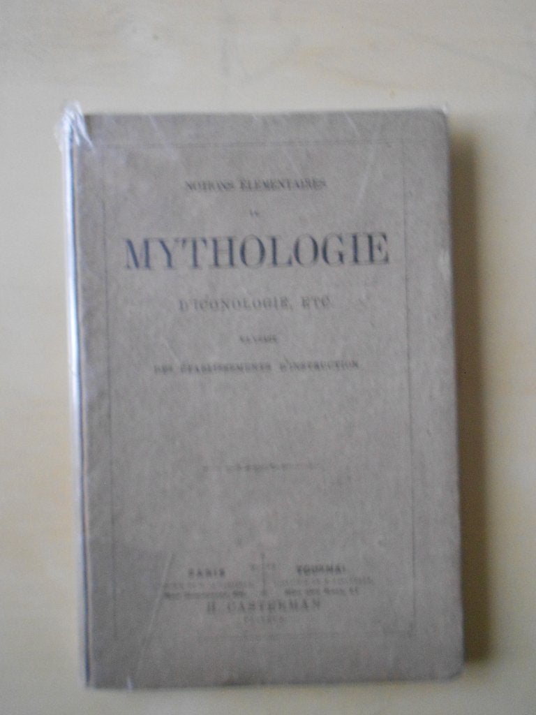 Notions élémentaires de mythologie, d'iconologie, etc., Boeken, Filosofie, Ophalen of Verzenden, Gelezen, Algemeen