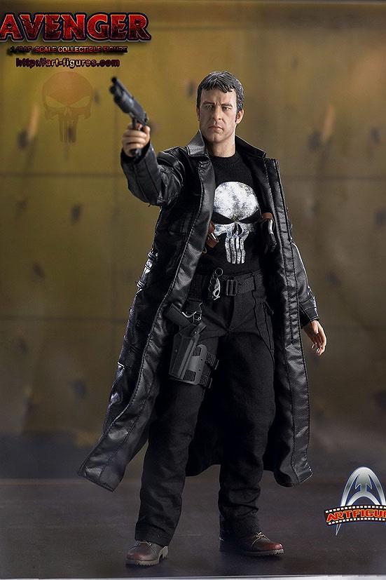 Art Figures Marvel The Punisher 2004 Avenger AF005 30 cm, Verzenden, Zo goed als nieuw