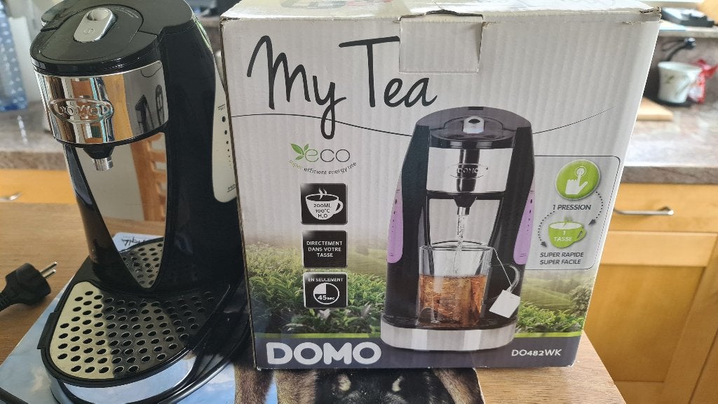 domo waterkoker my tea 1,5 l, Ophalen, Zo goed als nieuw