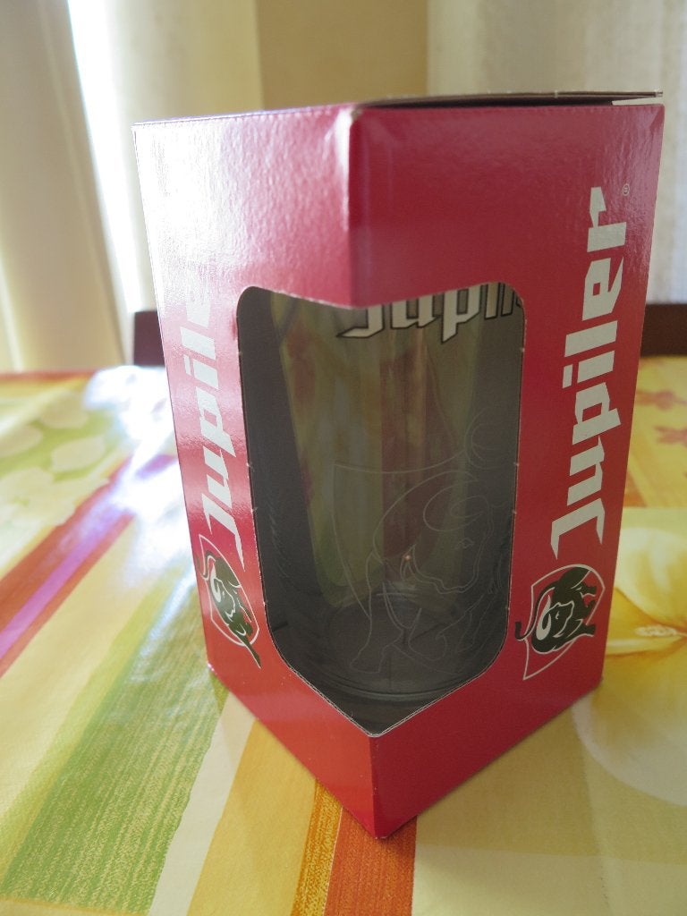 Jupiler glas, Verzamelen, Biermerken, Ophalen of Verzenden, Nieuw, Glas of Glazen, Jupiler