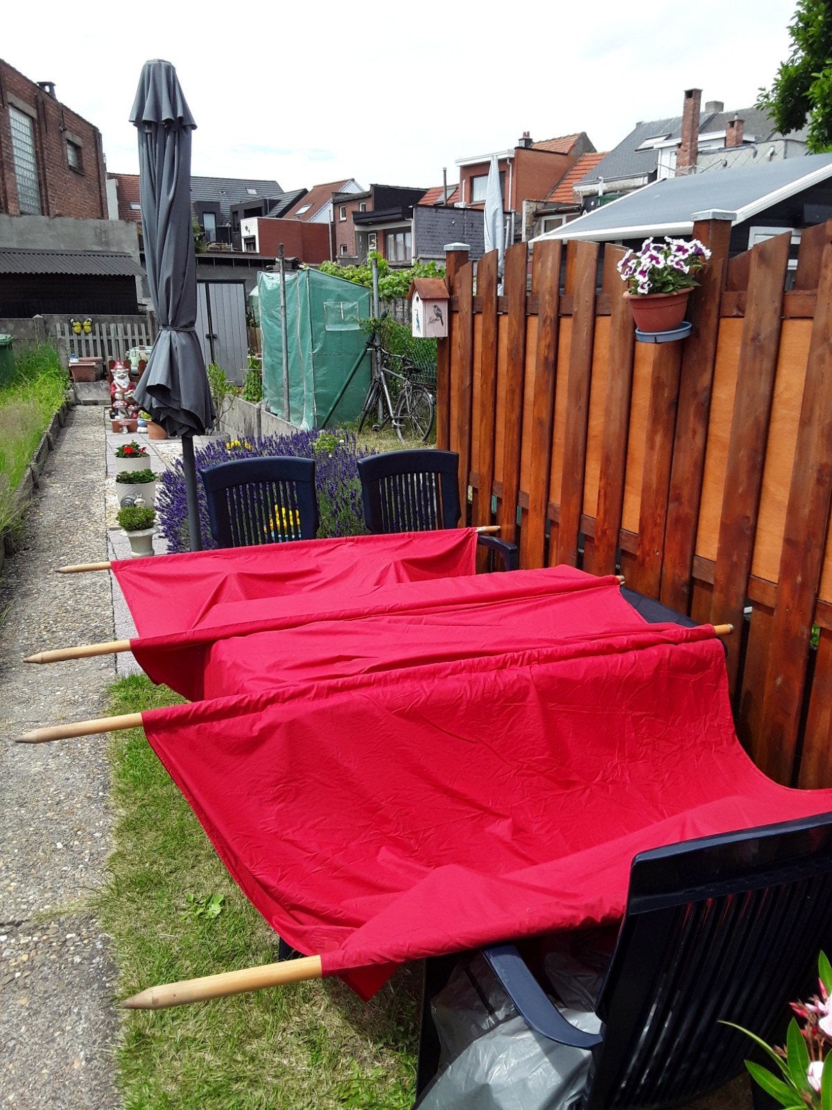 Windzeil 5,20m x 1,50m, Tuin en Terras, Ophalen