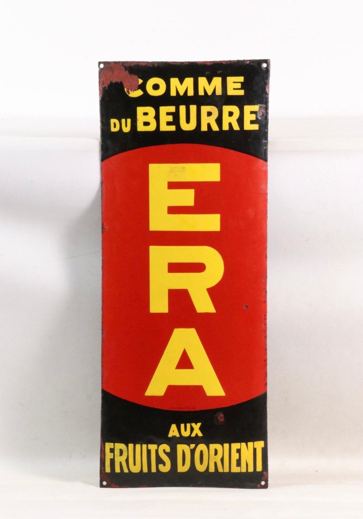 Era emaille bord, Verzamelen, Ophalen, Gebruikt, Reclamebord