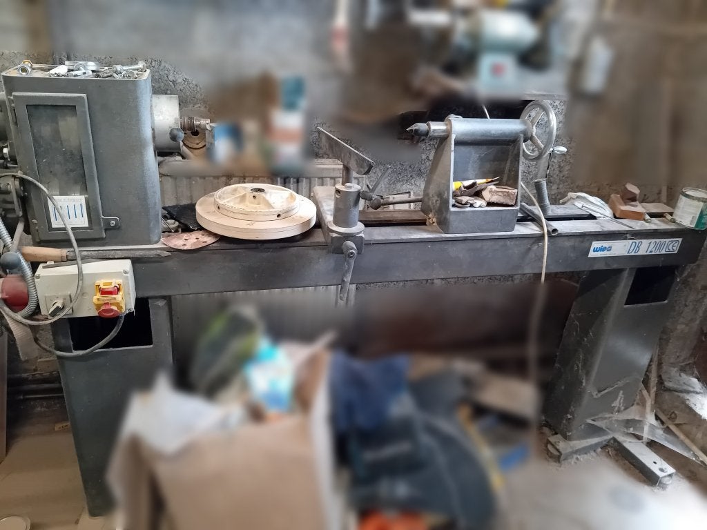 Tour à bois, Bricolage & Construction, Enlèvement, Utilisé, Tour à bois, 1000 mm ou plus