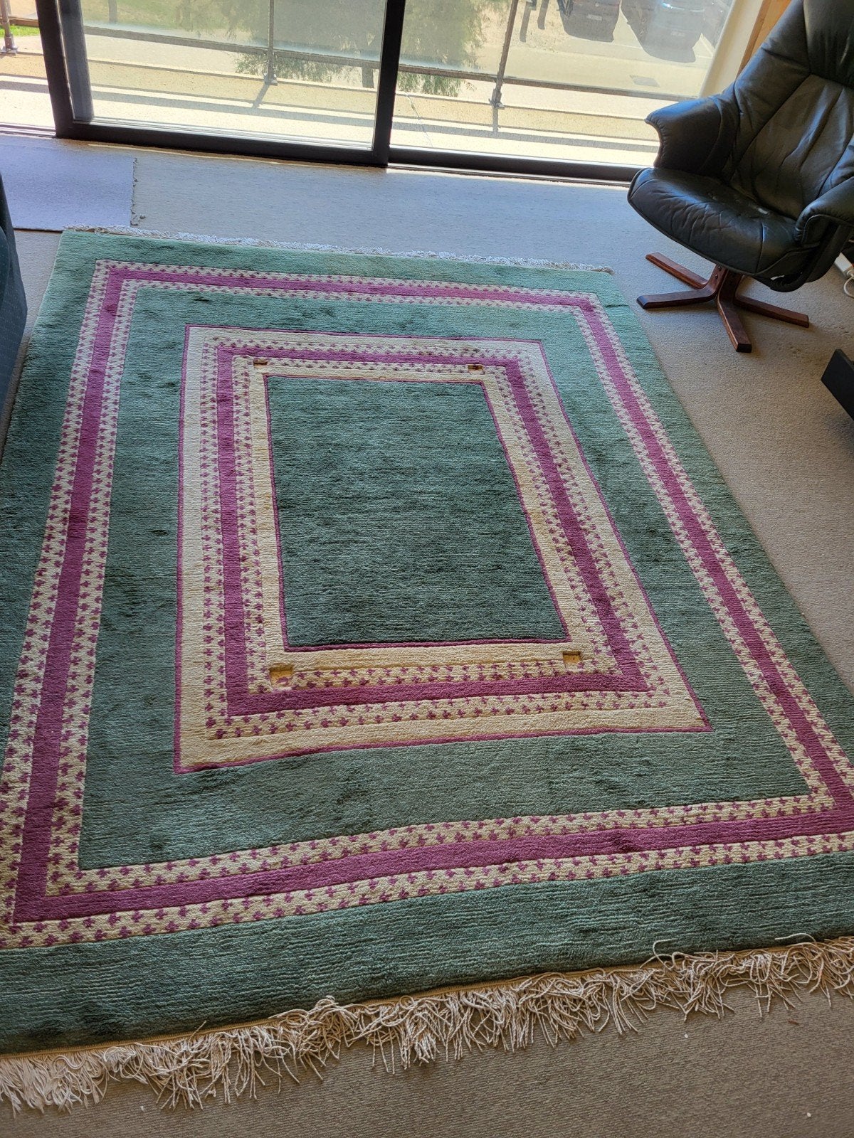 tapijt, Huis en Inrichting, Stoffering | Tapijten en Vloerkleden, Ophalen, Gebruikt, 200 cm of meer, 150 tot 200 cm