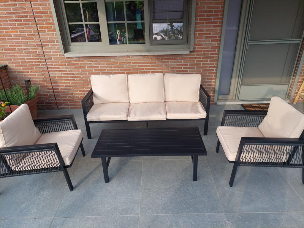 Nieuwe tuinset, Tuin en Terras, Tuinsets en Loungesets, Ophalen, Nieuw, Aluminium, Tuinset