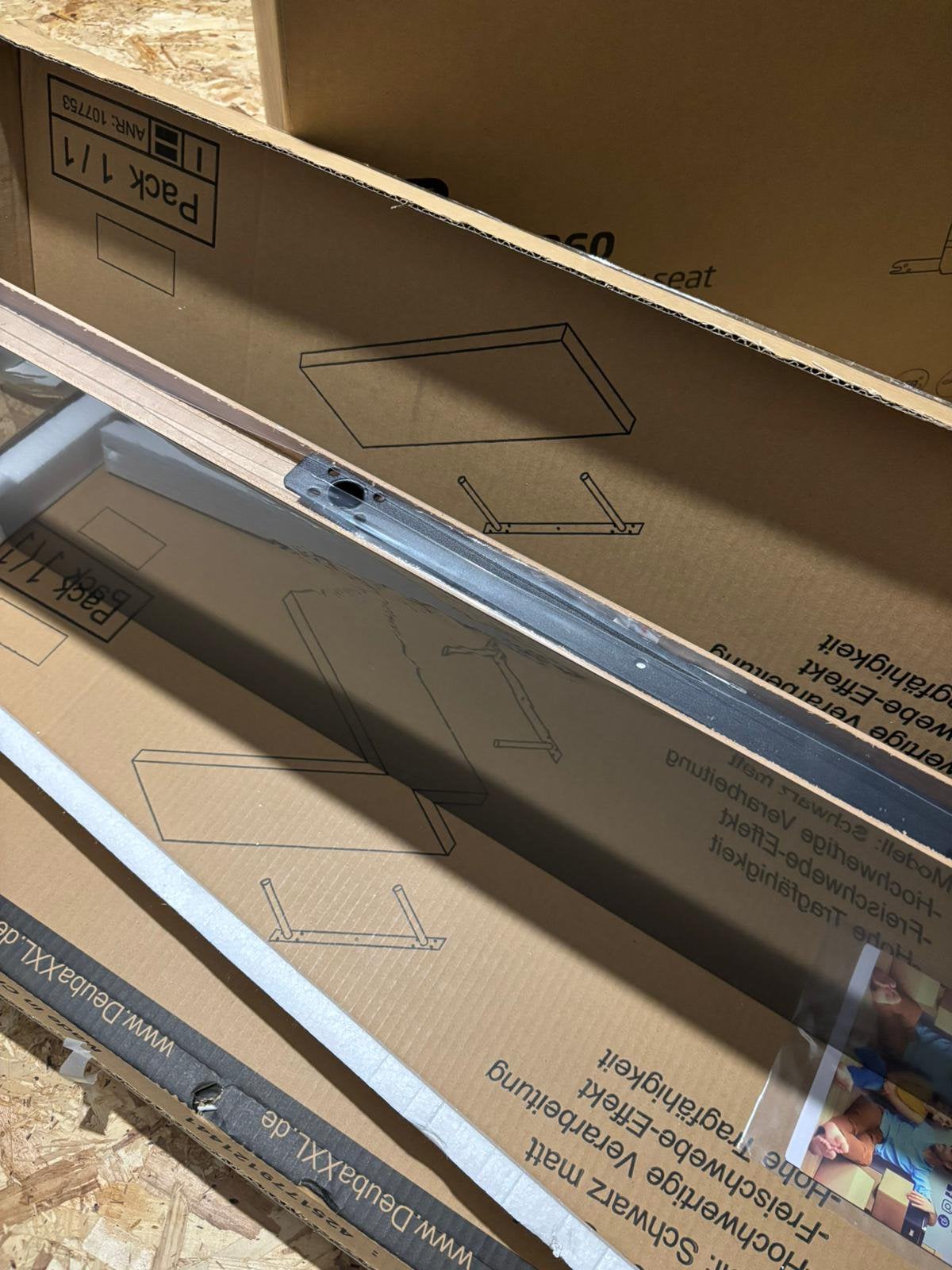 Zwarte zweefplank, Doe-het-zelf en Bouw, Ophalen, Zo goed als nieuw