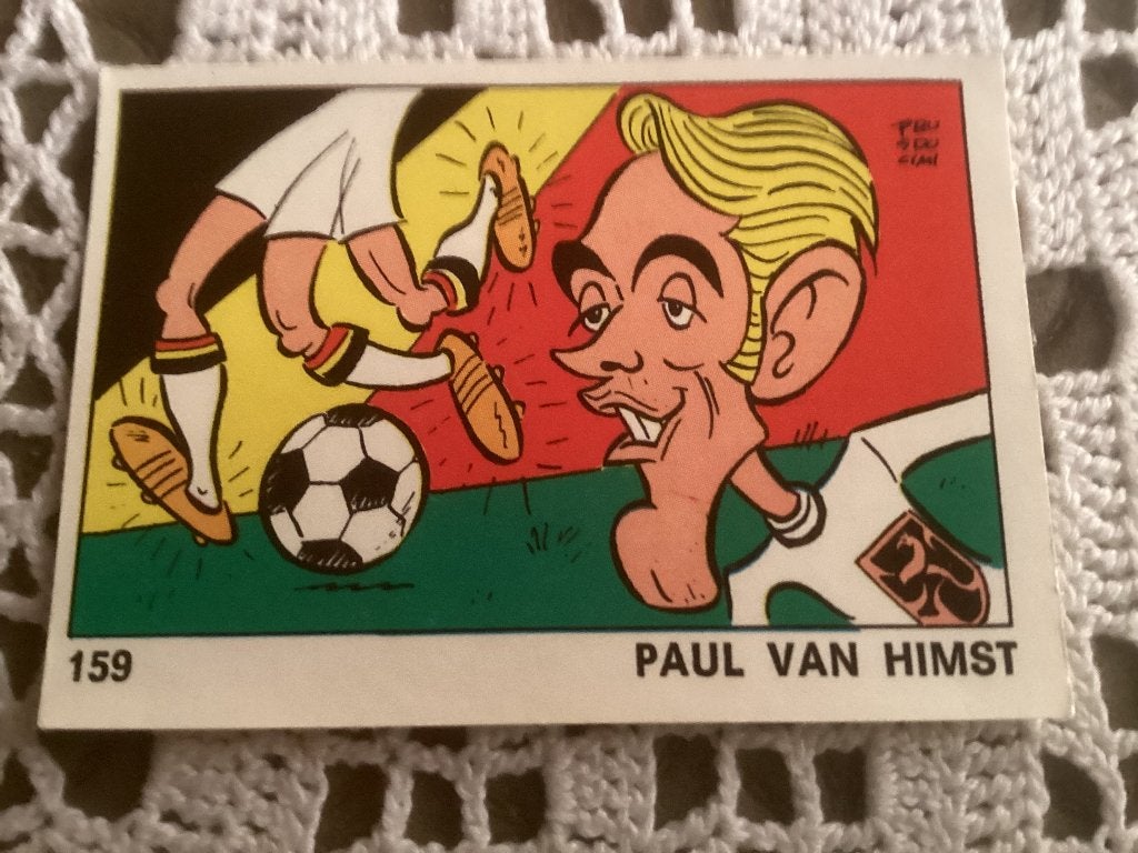 PANINI prenten chromos stickers OK VIP PAUL VAN HIMST, Enlèvement ou Envoi, Utilisé