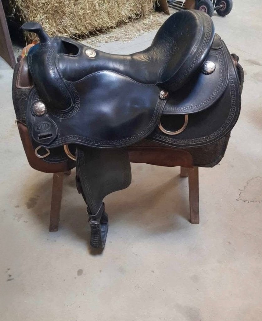 COMPLETE 6-DELIGE WESTERNSET, Dieren en Toebehoren, Ophalen, Wijd, Overige merken, Zo goed als nieuw