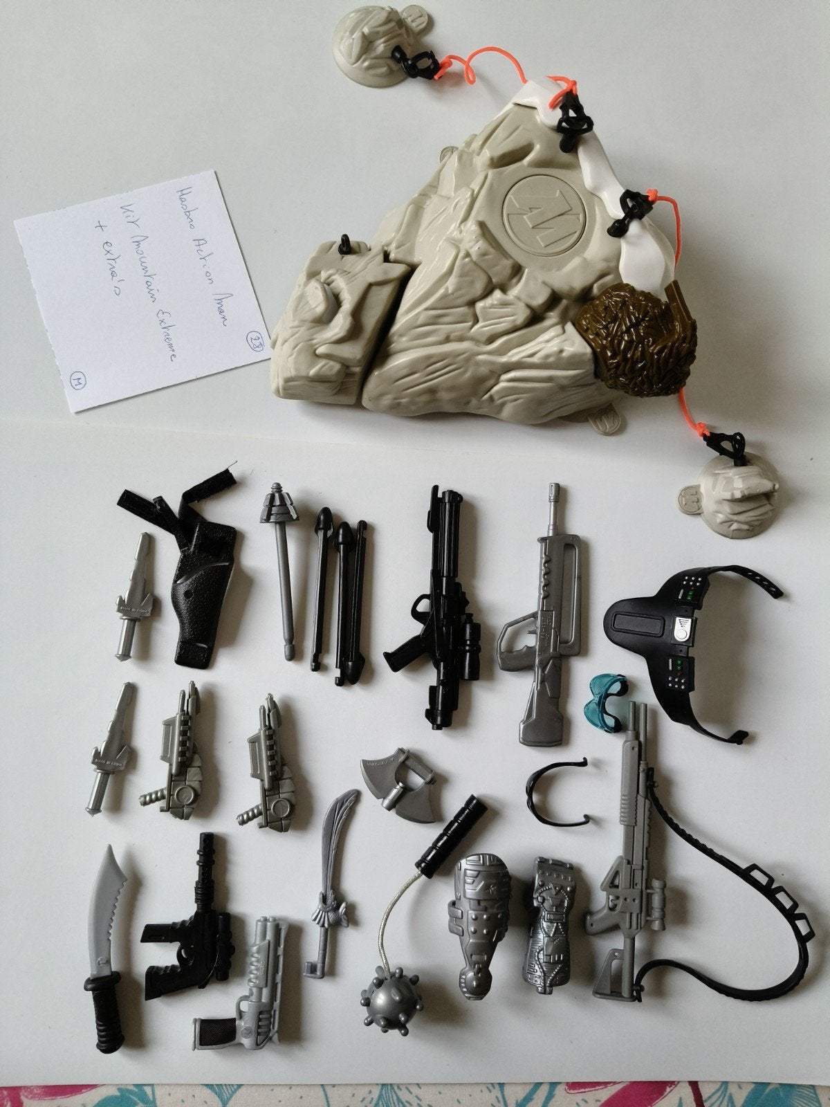 Hasbro Action Man - Kit Mountain Extreme + extra 's, Kinderen en Baby's, Ophalen of Verzenden