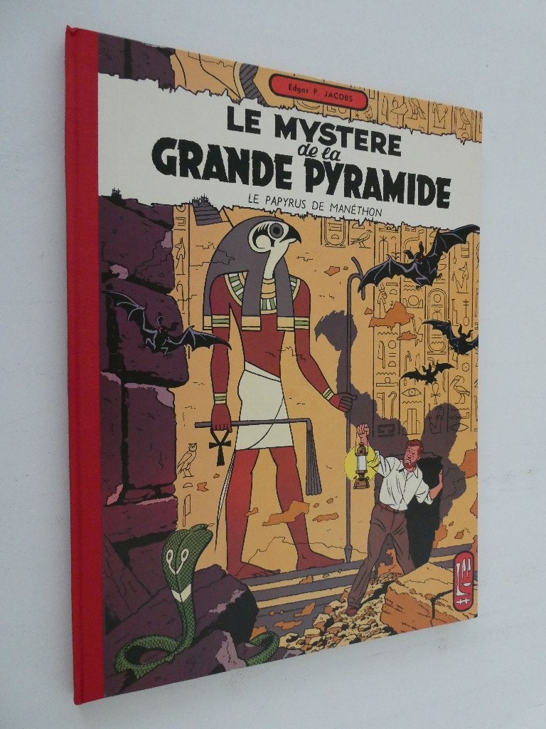 Blake en Mortimer  - 01_HC_G_Le mystère de la grande pyramid, Boeken, Eén stripboek, Ophalen of Verzenden, Zo goed als nieuw, Edgar P. Jacobs