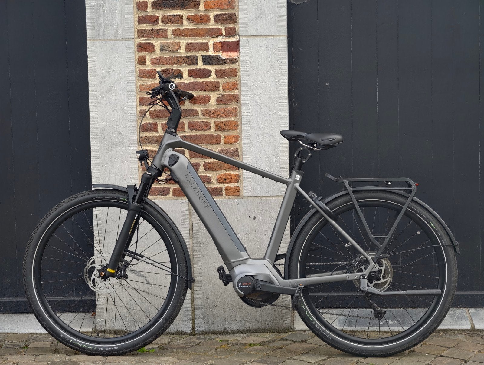 Vélo électrique Kalkhoff Bosch Smart, Autres marques, 51 à 55 cm, 50 km par batterie ou plus, Comme neuf
