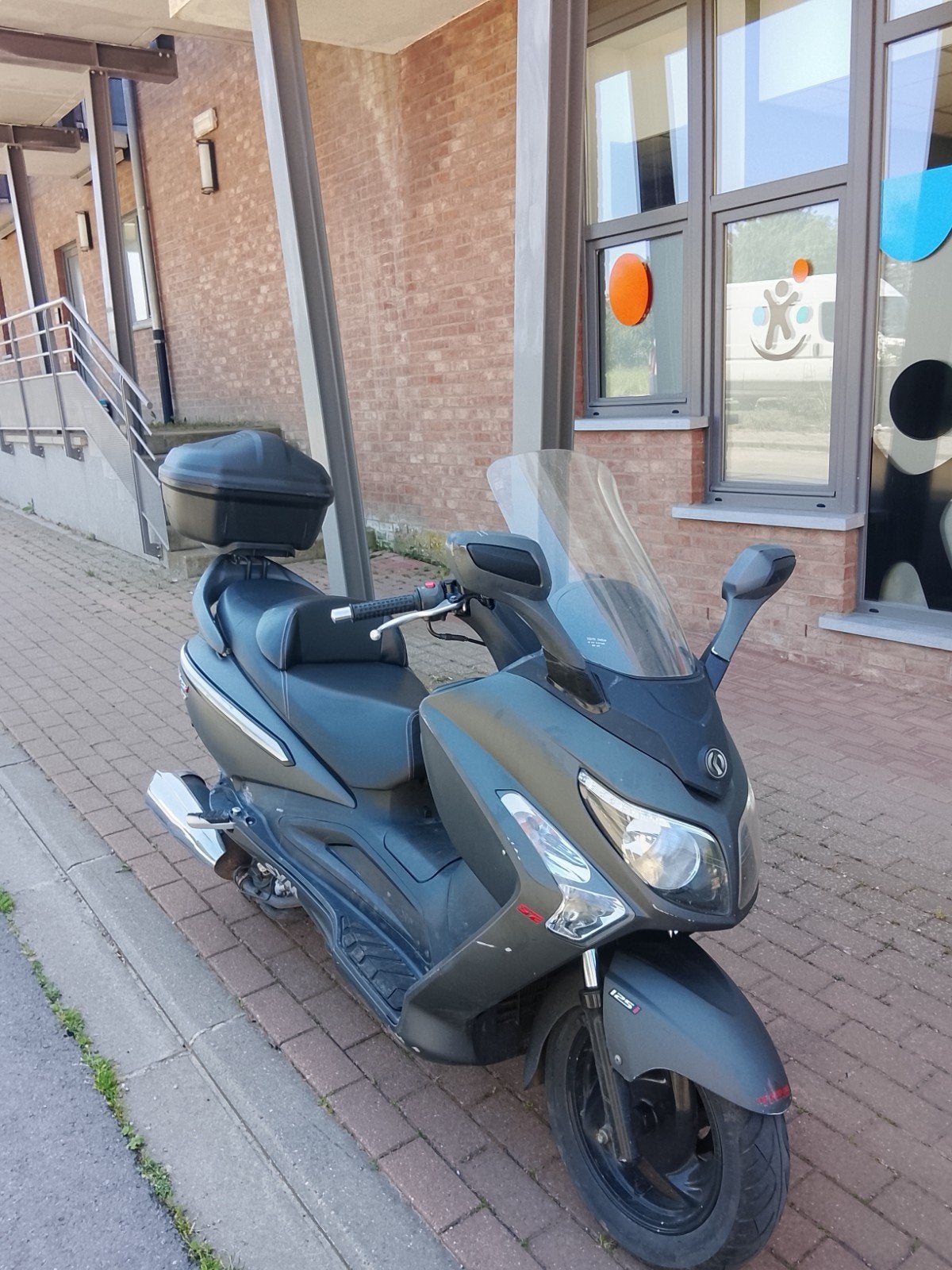 SYM 125 GTS i 2012, Enlèvement