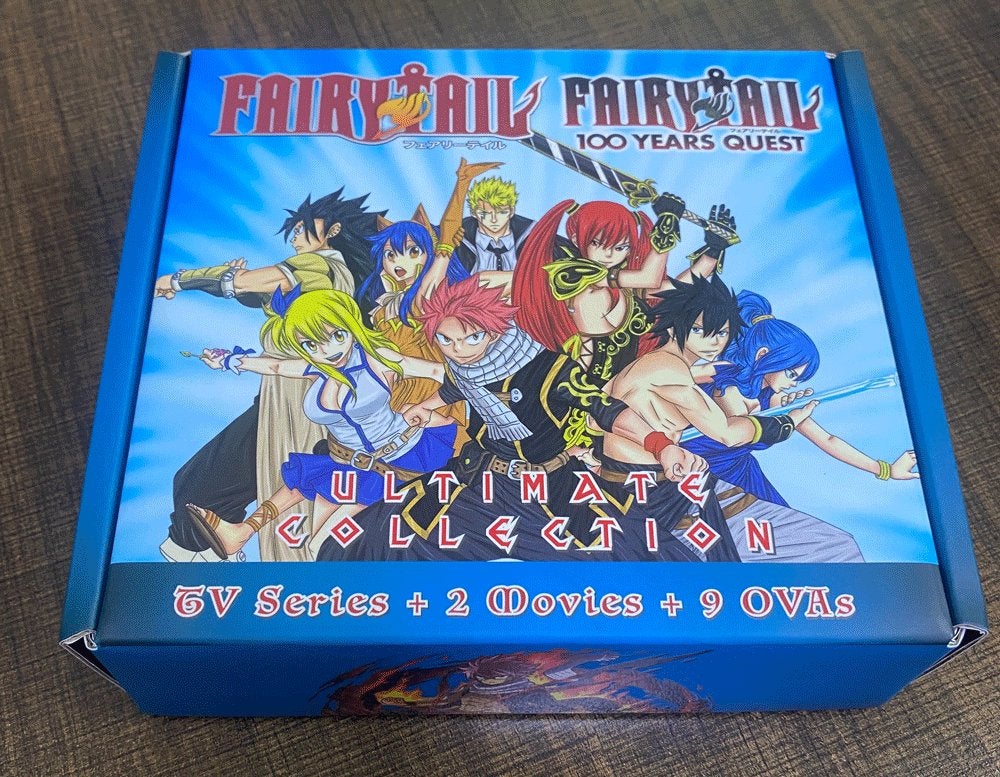Fairy Tail Ultimate Collection DVD 1-353 + 2 movies + OVA, Enlèvement ou Envoi, Neuf, dans son emballage
