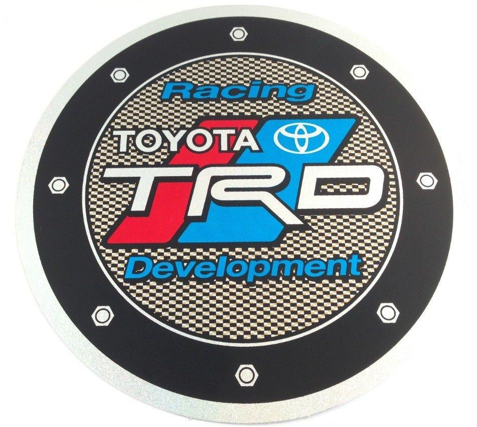 TRD Toyota Racing Development metallic sticker #5, Envoi